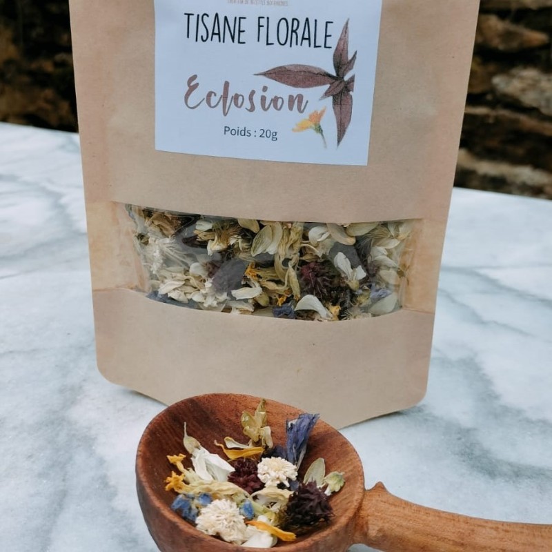 Eclosion - Tisane florale du soir - Sommeil et détente naturelle Eclosion - Tisane florale du soir - Sommeil et détente naturelle