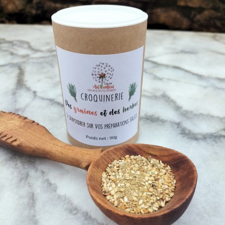 Croquinerie sésame et herbes aromatiques