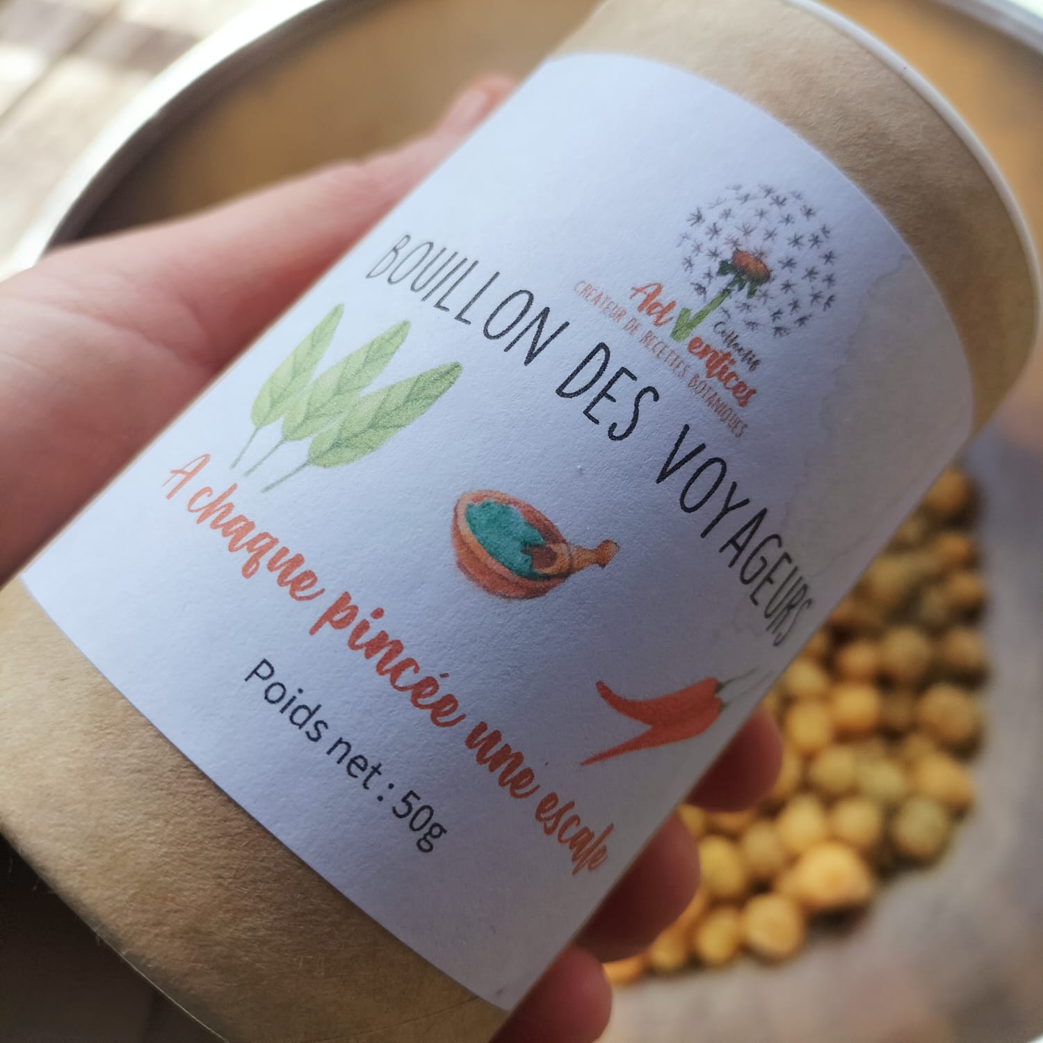Pois chiche bouillon