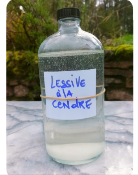 lessive &agrave; la cendre